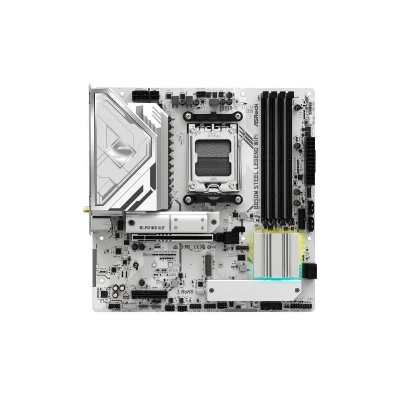 ASROCK B850M Steel Legend WiFi AM5 Micro ATX Motherboard