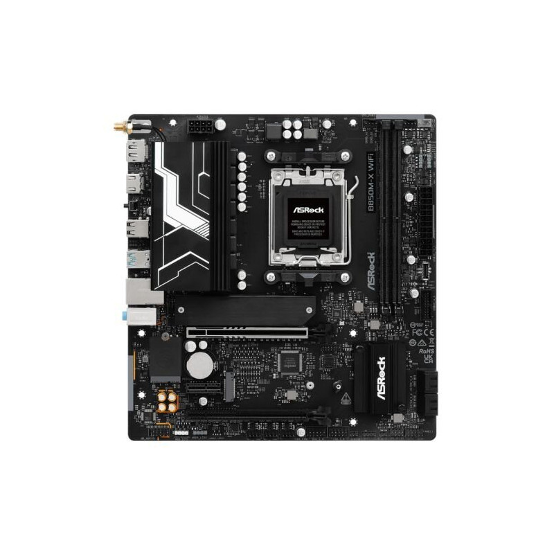 ASROCK B850M-X WIFI R2.0 AM5 Micro ATX Motherboard