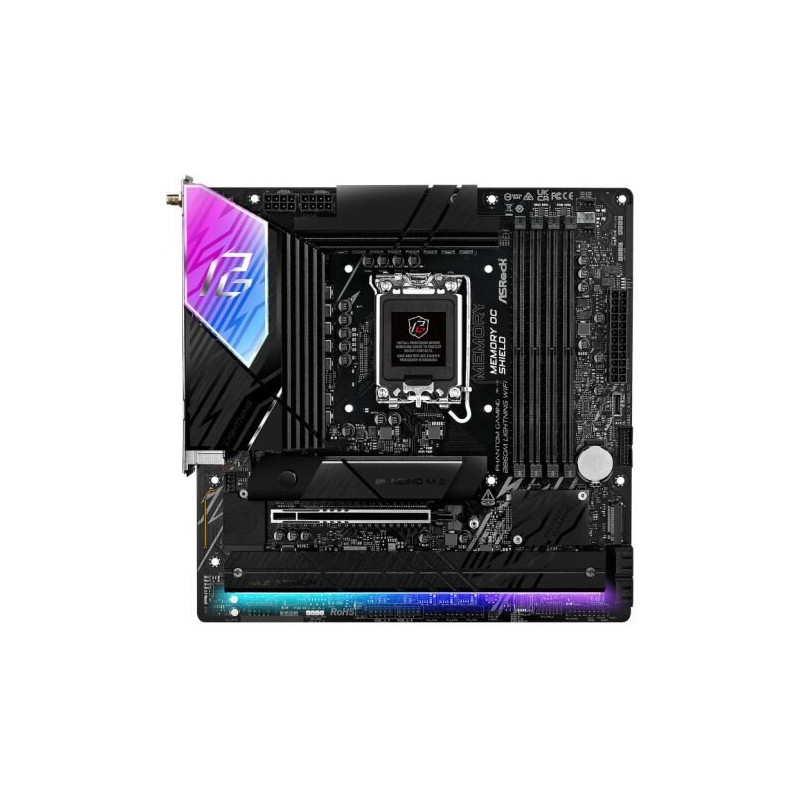 ASRock B860M Lightning WiFi Micro ATX Motherboard