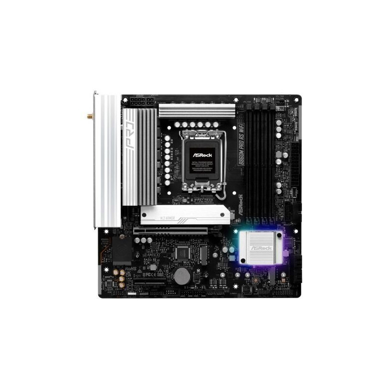 ASROCK B860M PRO RS WIFI Micro ATX Motherboard