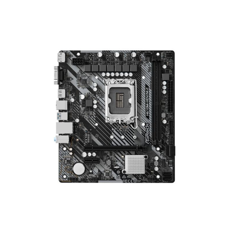ASROCK H610M-HDV/M.2 R2.0 Micro ATX Motherboard