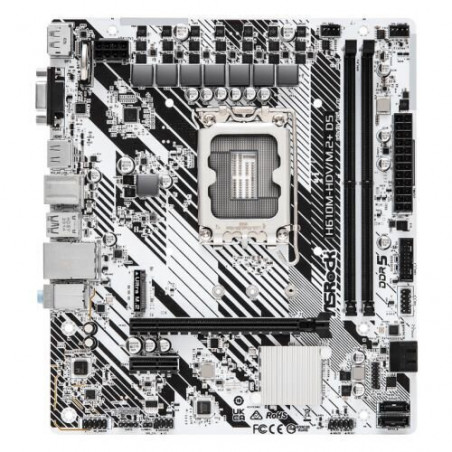 ASROCK H610M-HDV/M.2+ D5 Micro ATX Motherboard