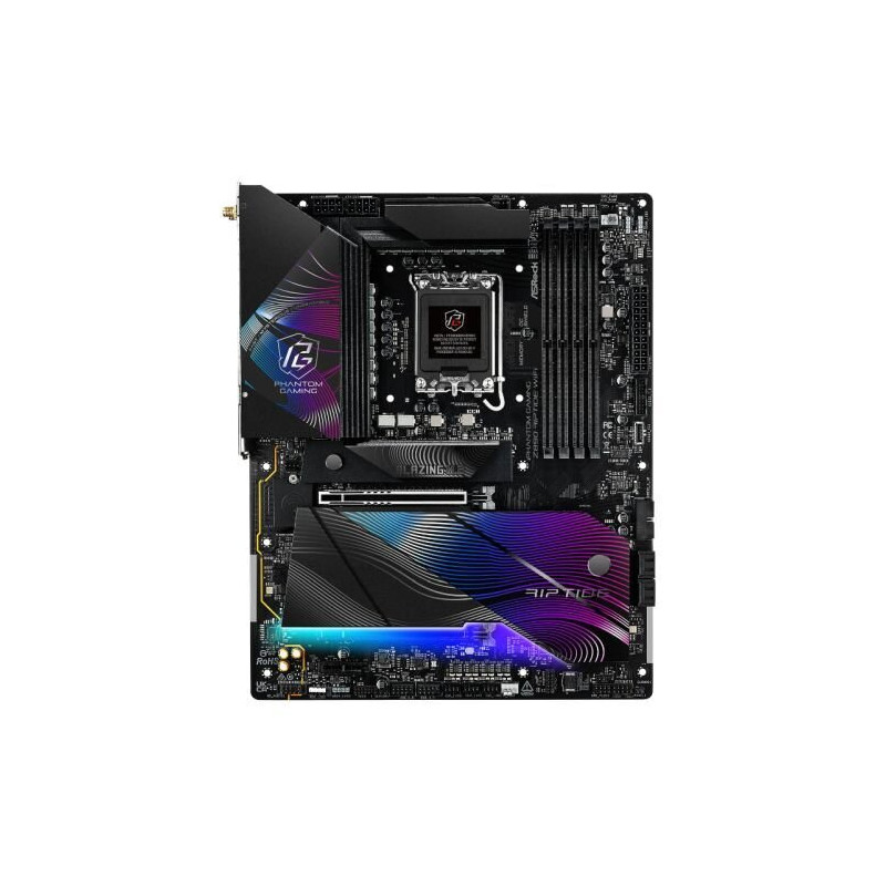 ASROCK Z890 RIPTIDE WIFI ATX Motherboard with Wi-Fi 7, 2.5G LAN, DDR5