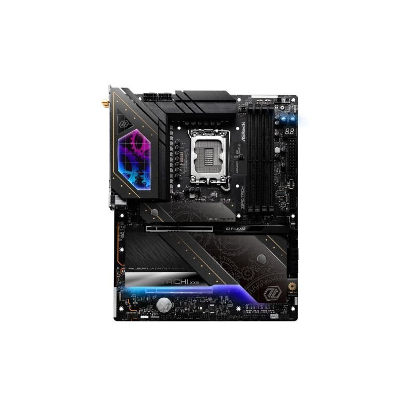 ASROCK Z890 TAICHI ATX Motherboard with DDR5, Wi-Fi 7, 2x Thunderbolt 4, 5G & 2.5G LAN