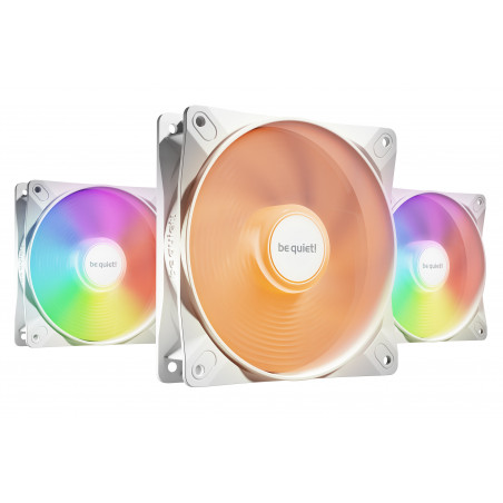 BEQUIET Light Wings LX 120mm PWM ARGB Case Fan 3-Pack