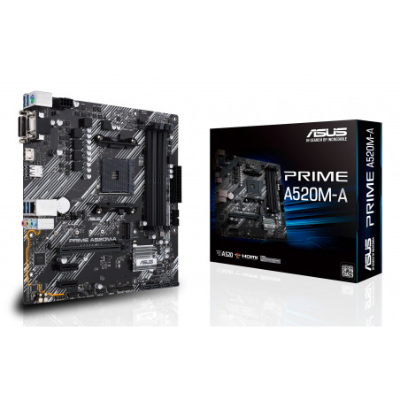 ASUS PRIME A520M-A II AM4 Micro ATX Motherboard