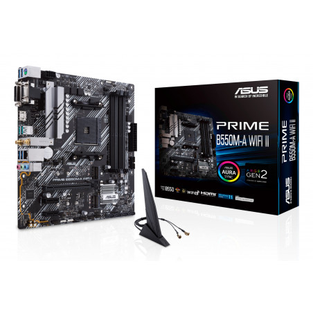 ASUS PRIME B550M-A WIFI II Micro ATX Motherboard