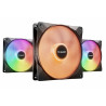 BEQUIET Light Wings LX 140mm PWM ARGB Case Fan 3-Pack