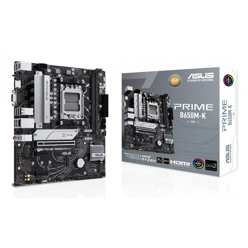 ASUS PRIME B650M-K AM5 Micro ATX Motherboard