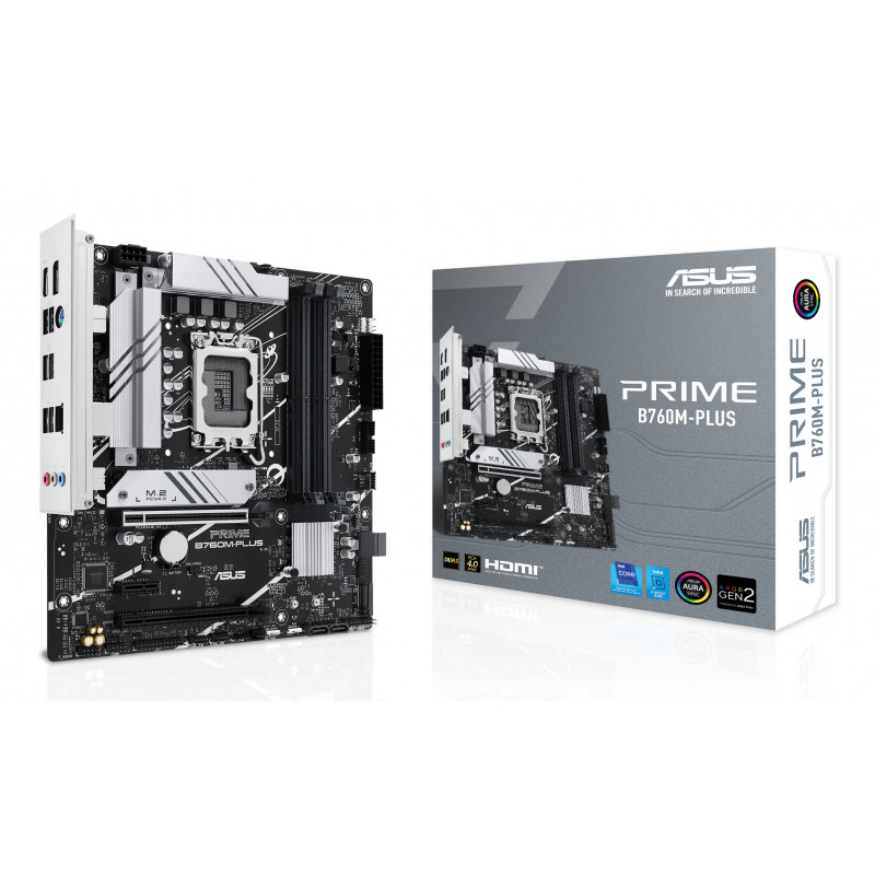 ASUS PRIME B760M-PLUS Micro ATX Motherboard
