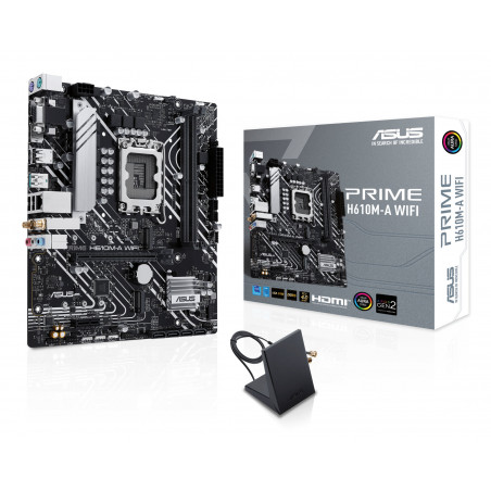 ASUS PRIME H610M-A WIFI DDR5 Micro ATX Motherboard