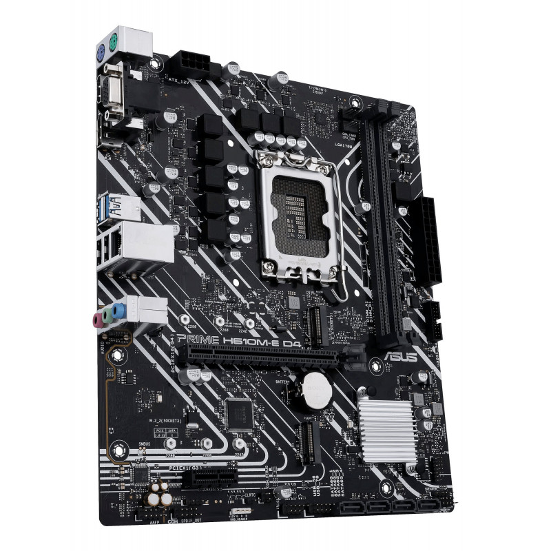ASUS PRIME H610M-E D4 Micro ATX Motherboard
