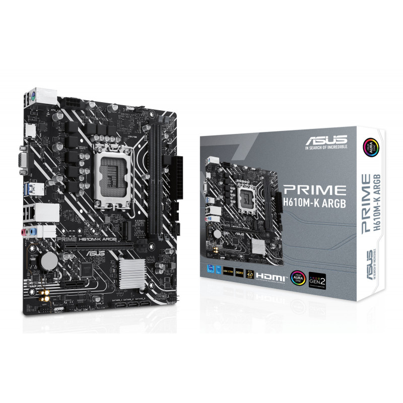 ASUS PRIME H610M-K ARGB Motherboard