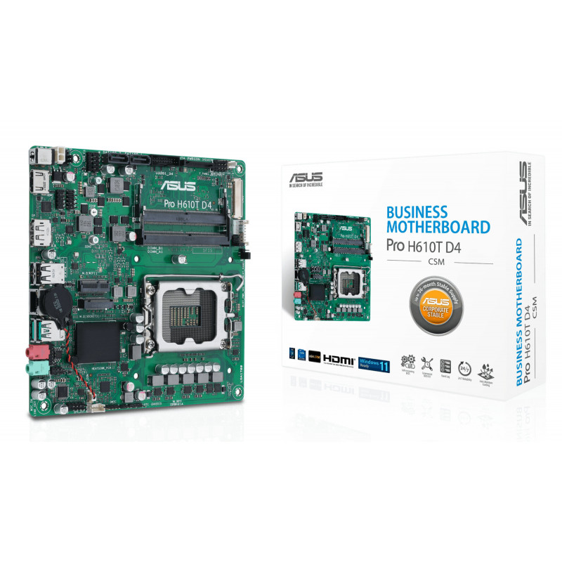 ASUS PRO H610T-CSM Mini ITX Motherboard