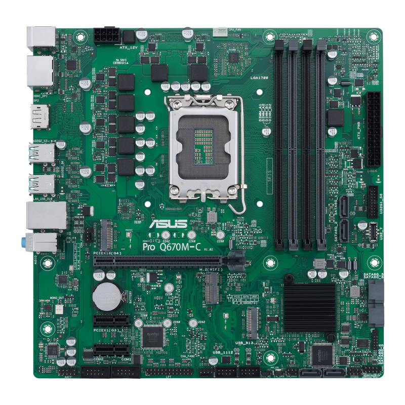 ASUS PRO Q670M-C-CSM Motherboard