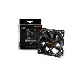 BEQUIET Pure Wings 2 BL037 8cm PWM Rifle Bearing Case Fan