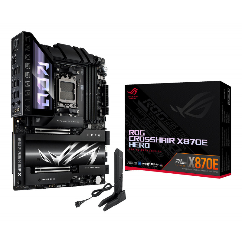 ASUS ROG CROSSHAIR X870E HERO AM5 ATX Motherboard