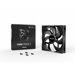 BEQUIET Pure Wings 3 BL107 14cm 1200RPM Rifle Bearing Case Fan