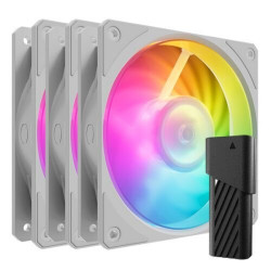 COOLER MASTER Mobius 120P 3-Pack 12cm ARGB PWM Case Fans