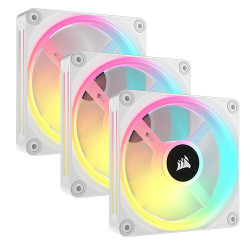 CORSAIR iCUE LINK QX120 3-Pack 120mm PWM RGB Fans