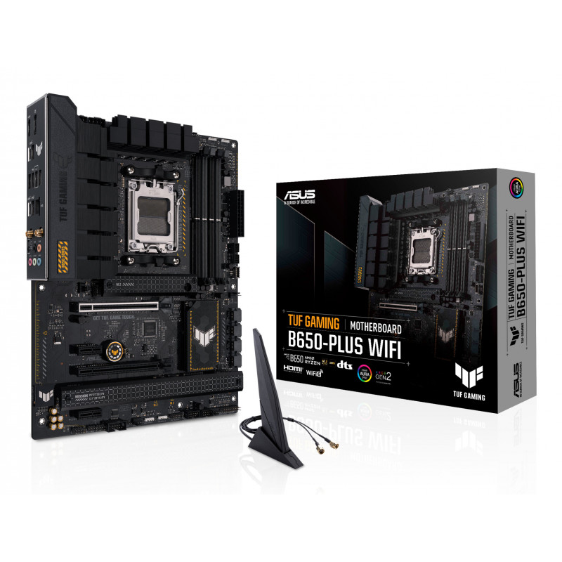 ASUS TUF GAMING B650-PLUS WIFI AM5 ATX Motherboard