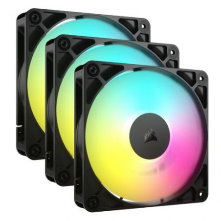 CORSAIR RS120 ARGB PWM 120mm Case Fans (3-Pack)