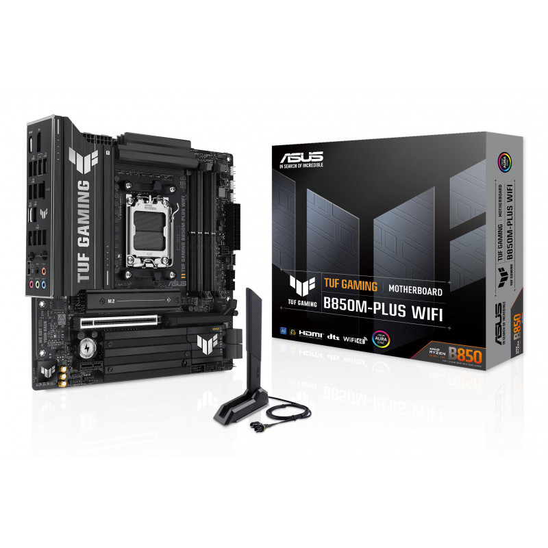 ASUS TUF GAMING B850M-PLUS WIFI AM5 Micro ATX Motherboard