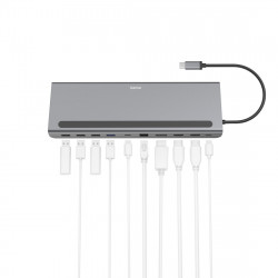 HAMA Connect2Office Pro 10-in-1 USB-C Docking Station
