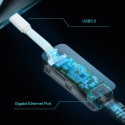 TP-LINK UE300C USB-C to Gigabit Ethernet Adapter