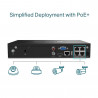 TP-LINK VIGI NVR1004H-4P 4-Channel PoE+ NVR with 16MP Decoding, 4K HDMI Output