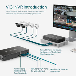 TP-LINK VIGI NVR1008H 8-Channel NVR