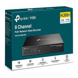 TP-LINK VIGI NVR1008H-8MP 8-Channel PoE+ NVR with 16MP Decoding