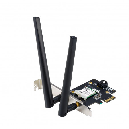 ASUS PCE-AXE5400 AXE5400 Wi-Fi 6E Tri-Band PCI Express Adapter
