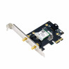 ASUS PCE-AXE5400 AXE5400 Wi-Fi 6E Tri-Band PCI Express Adapter