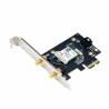 ASUS PCE-BE6500 Wi-Fi 7 Tri-Band PCI Express Adapter