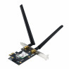 ASUS PCE-BE6500 Wi-Fi 7 Tri-Band PCI Express Adapter