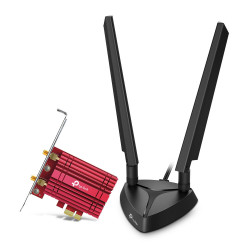 TP-LINK ARCHER TXE75E AXE5400 Wi-Fi 6E Tri-Band PCI Express Adapter