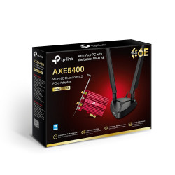 TP-LINK ARCHER TXE75E AXE5400 Wi-Fi 6E Tri-Band PCI Express Adapter