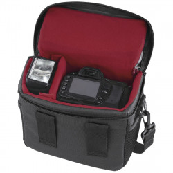 HAMA Valletta 130 Camera Bag with Shoulder Strap and Removable Divider