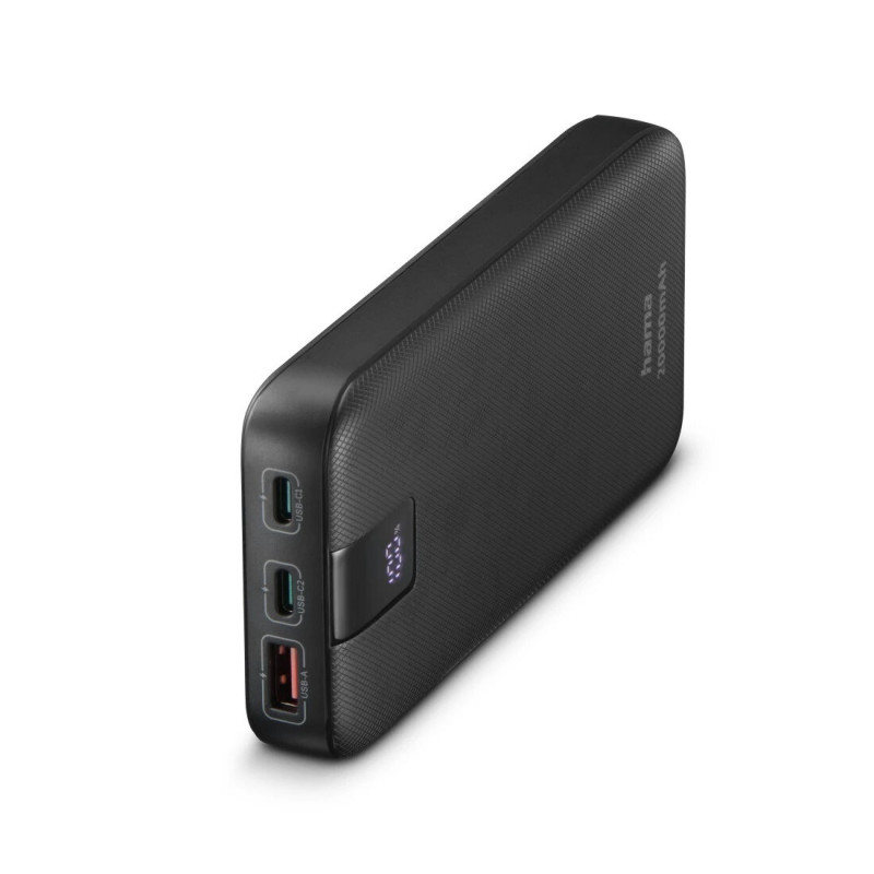 HAMA 00201719 20000mAh Power Bank with Dual USB-C & USB-A