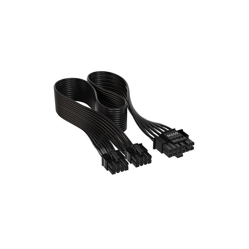 CORSAIR CP-8920284 600W PCIe 5.0 12VHPWR Type-4 Power Supply Cable