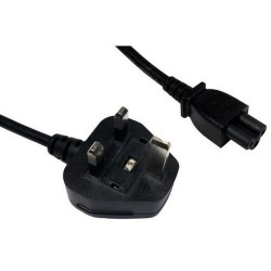 SPIRE RB-290AB1 Cloverleaf Moulded Plug Power Lead 1.8m