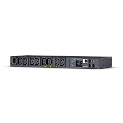 CYBERPOWER PDU41004 8-Outlet 1U Rackmount PDU with LCD Display and Remote Monitoring