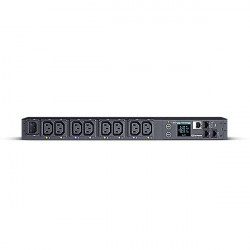 CYBERPOWER PDU41004 8-Outlet 1U Rackmount PDU with LCD Display and Remote Monitoring