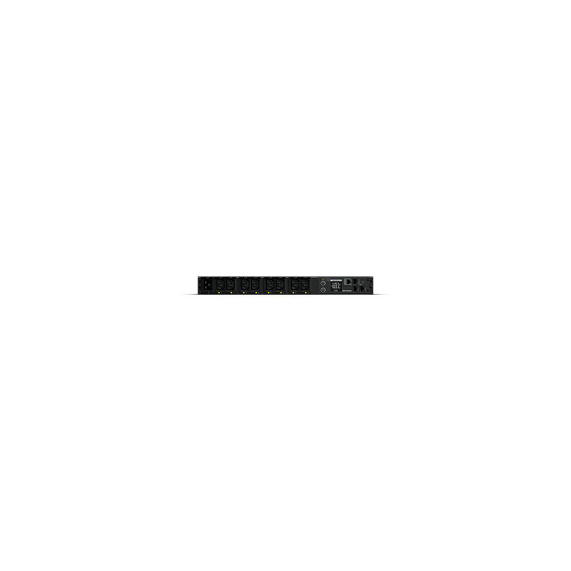 CYBERPOWER PDU41005 8-Outlet 1U Rackmount PDU with LCD Display and Remote Monitoring