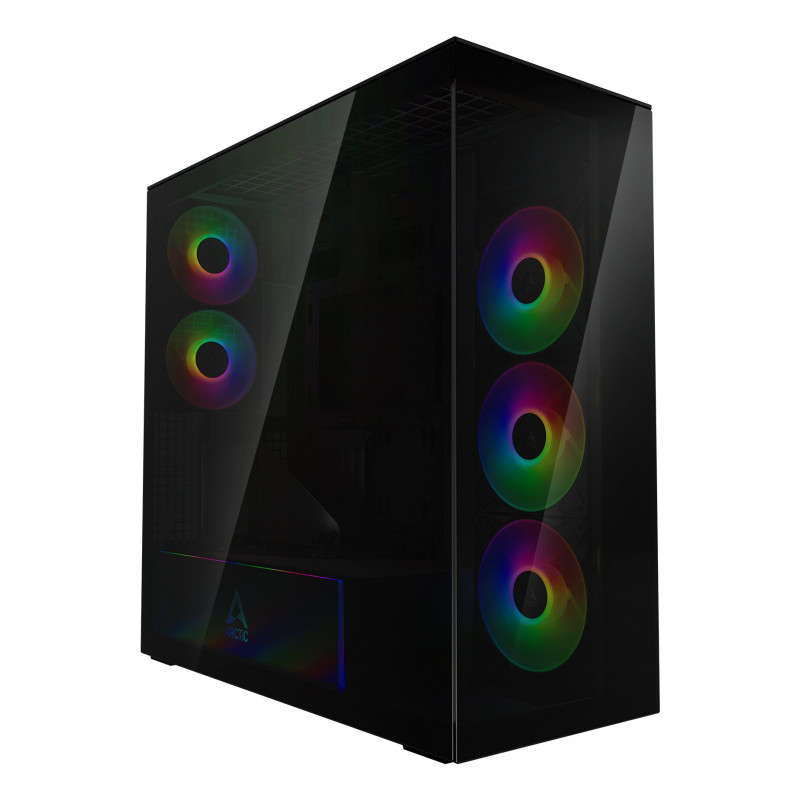 ARCTIC Xtender E-ATX PC Case with 5x ARGB Fans, Tempered Glass